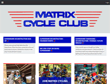 Tablet Screenshot of matrixcycleclub.org